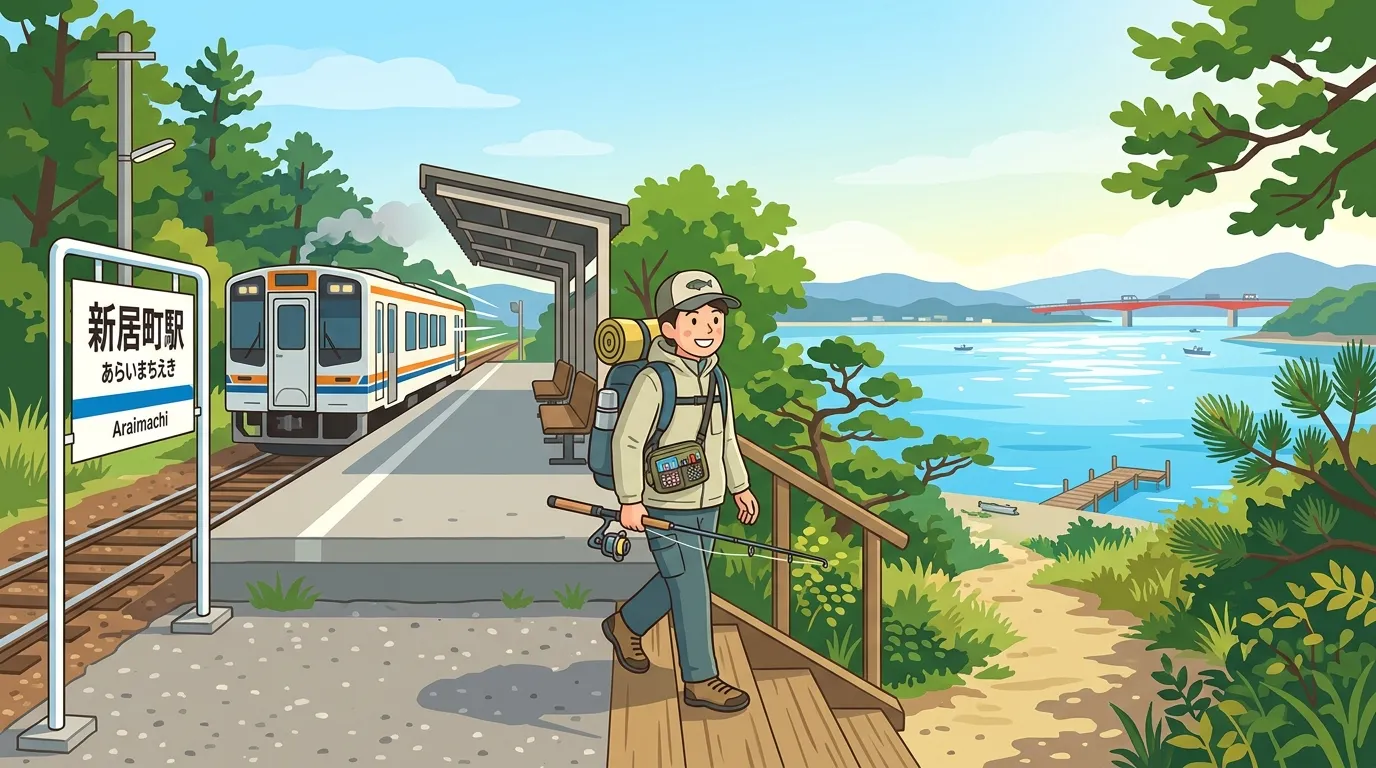 【電車で行ける！】浜名湖・電車釣行スポット4選｜JR＆天竜浜名湖鉄道で行く車なし釣り完全ガイド