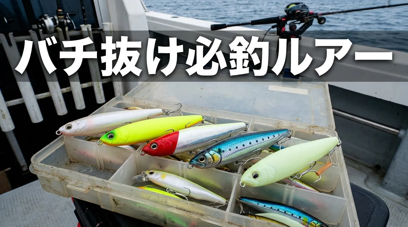 浜名湖バチ抜け攻略の決定版！『必釣シンペン＆ロッド』の選び方