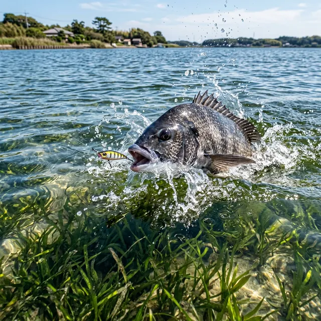 チヌトップの聖地！浜名湖クロダイ・キビレの「トップウォーター」完全攻略