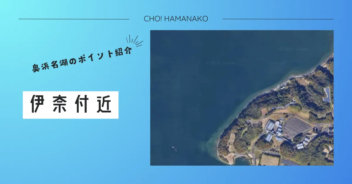 伊奈（いな）の釣りポイント解説｜急深なブレイクに潜む「奥浜名湖のモンスター」を狙い撃つ穴場