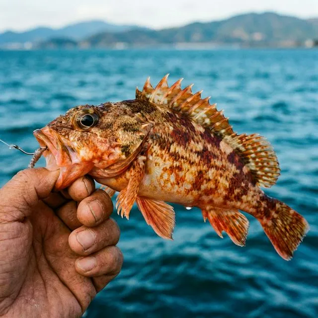 浜名湖のカサゴ