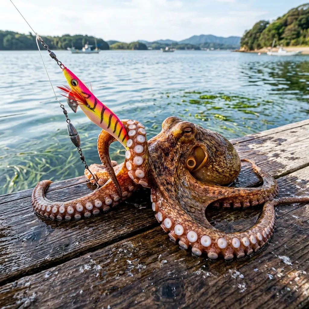 浜名湖マダコ完全攻略ガイド｜夏の新ダコ爆釣から大型狙いの「底剥がし」テクニックまで
