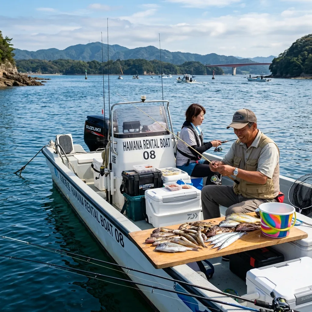 浜名湖ボート五目攻略：カワハギ・カレイ・サヨリ「四季の特等席」を射抜く
