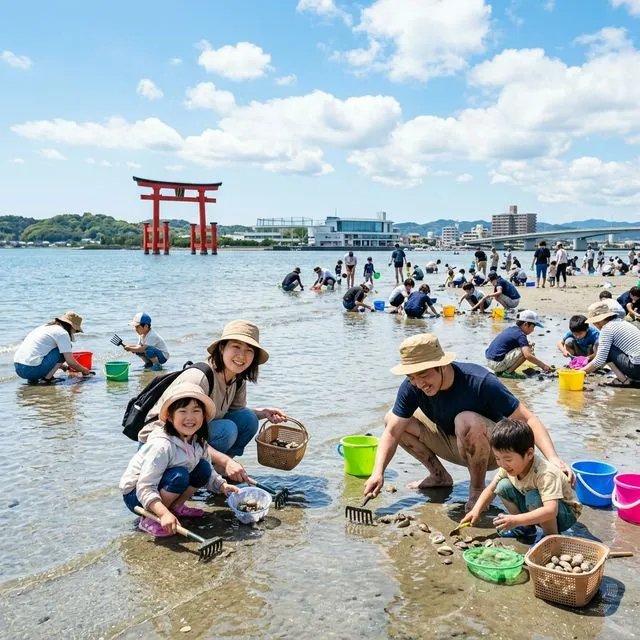 2026年最新｜浜名湖の潮干狩りと海釣り公園をセットで楽しむ春休み