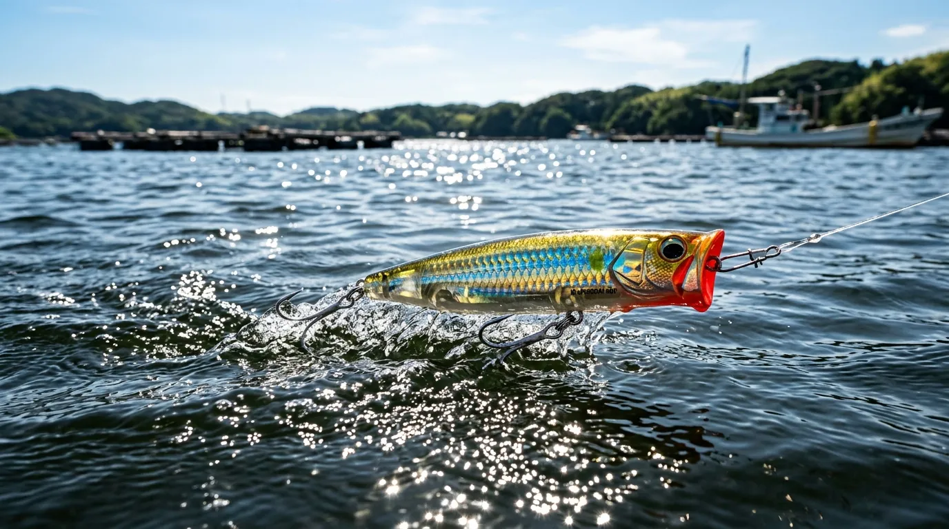 【浜名湖チヌトップ】夏を制する！ポッパー・ペンシル厳選5選と攻略術