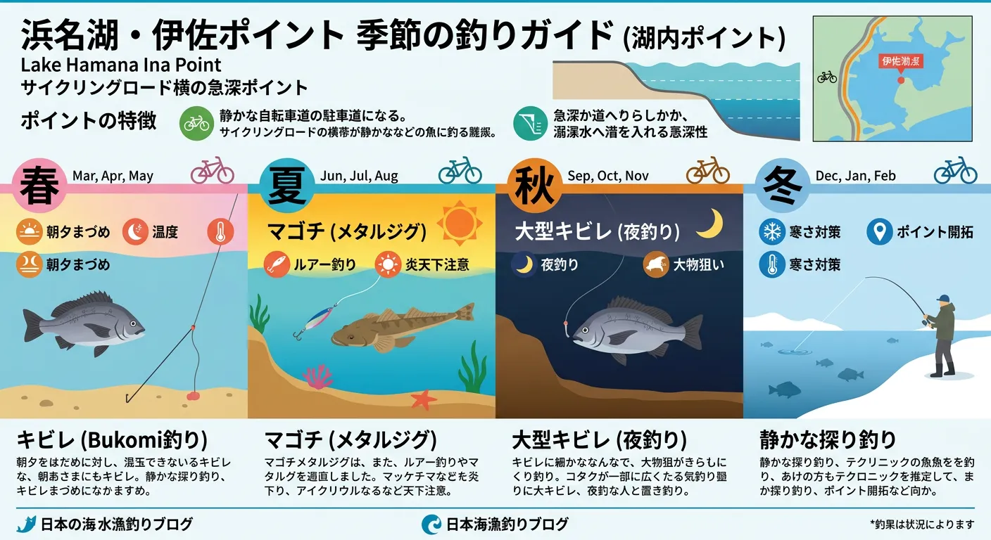 伊奈のシーズン別攻略ガイド