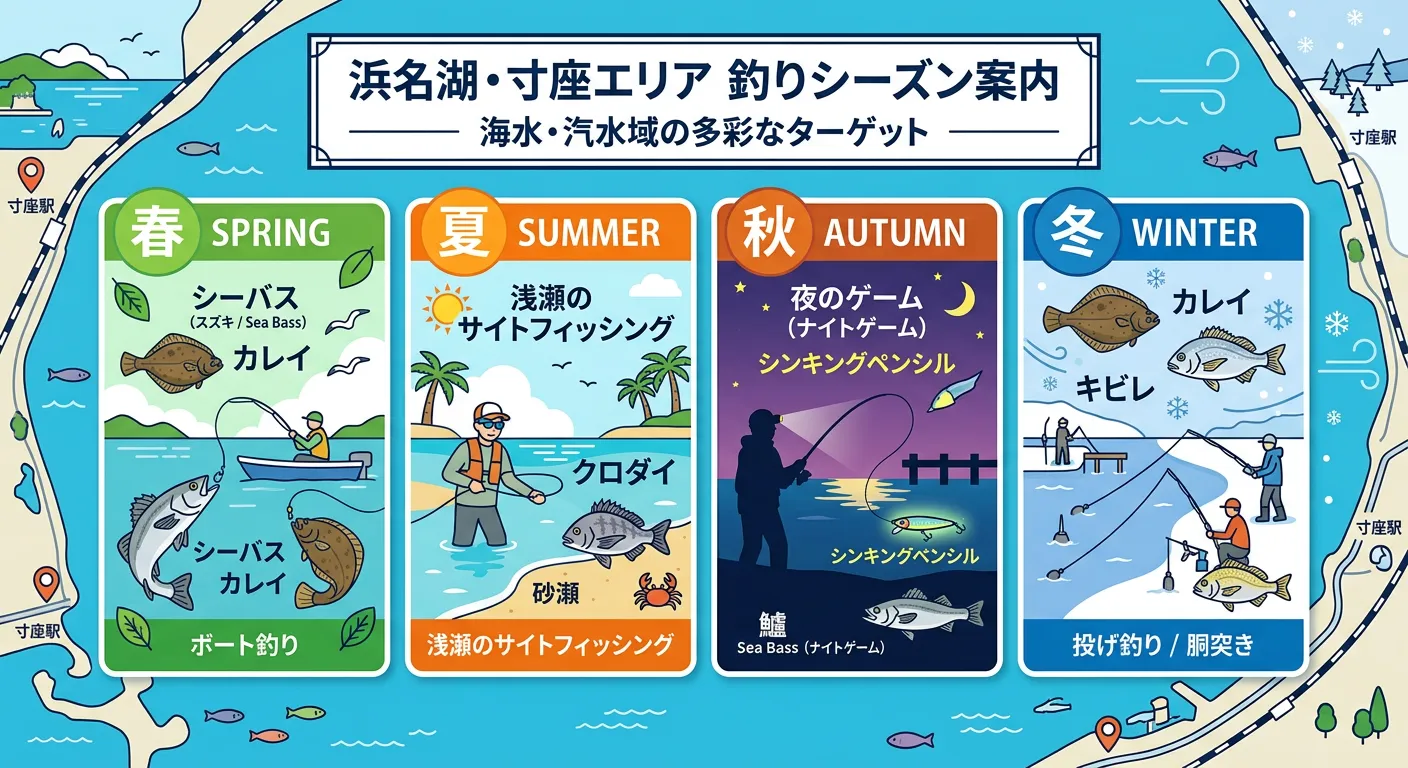 寸座のシーズン別攻略ガイド