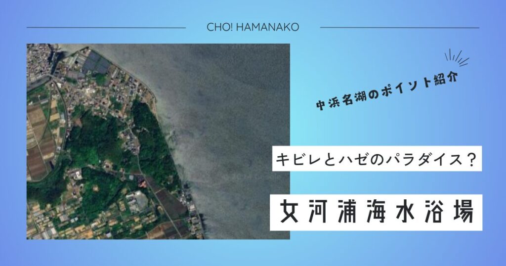 女河浦海水浴場～中浜名湖の釣りポイント紹介～