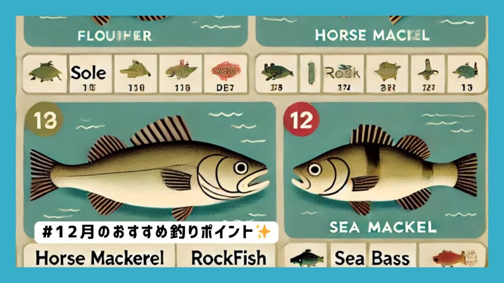 12月の浜名湖でおすすめの釣りポイント