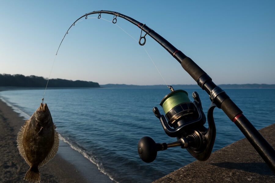 浜名湖でカレイを狙うなら今！11月の投げ釣りタックルと実績ポイント