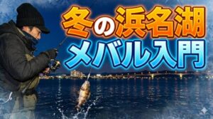 冬の「メバリング」入門！浜名湖で数少ない高活性ターゲットをルアーで狙うコツ
